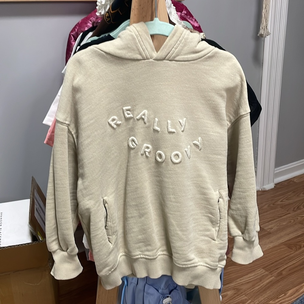 Zara Kids Hoodie Unisex kids clothing size 3/4